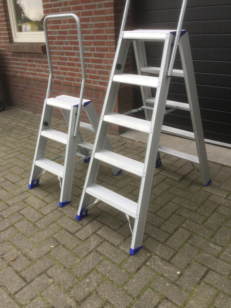 Dubbele bouwtrappen