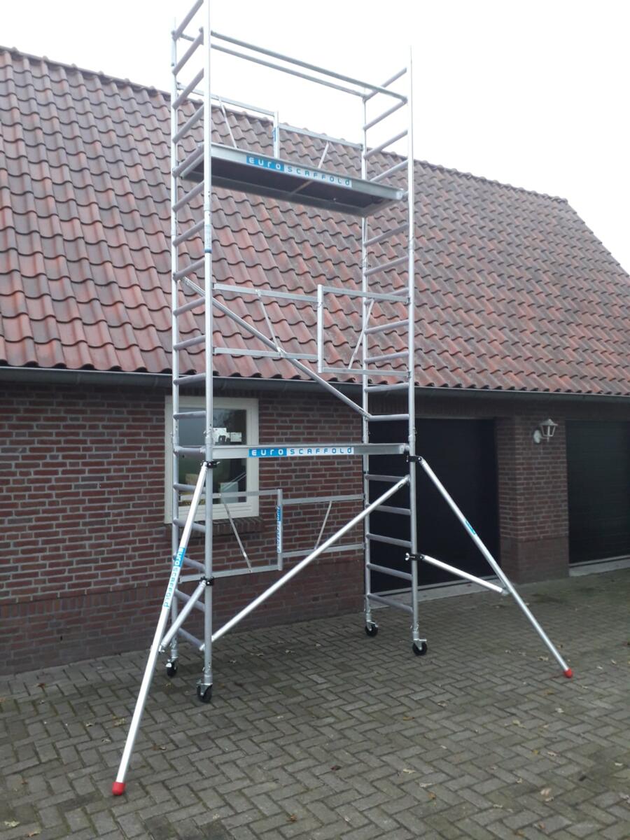 Kamersteiger 6,50 meter werkhoogte (met stabilisatoren)